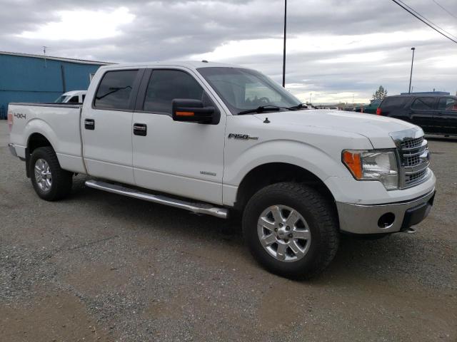 1FTFW1ET6EFA63013 - 2014 FORD F150 SUPERCREW WHITE photo 4