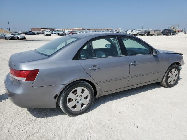 5NPET46CX8H398306 - 2008 HYUNDAI SONATA GLS SILVER photo 3