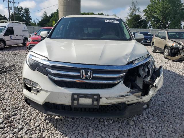 5FNYF6H57HB081886 - 2017 HONDA PILOT EXL WHITE photo 5