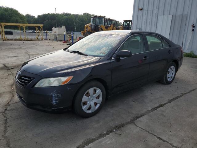 4T1BE46K57U585425 - 2007 TOYOTA CAMRY CE BLACK photo 1