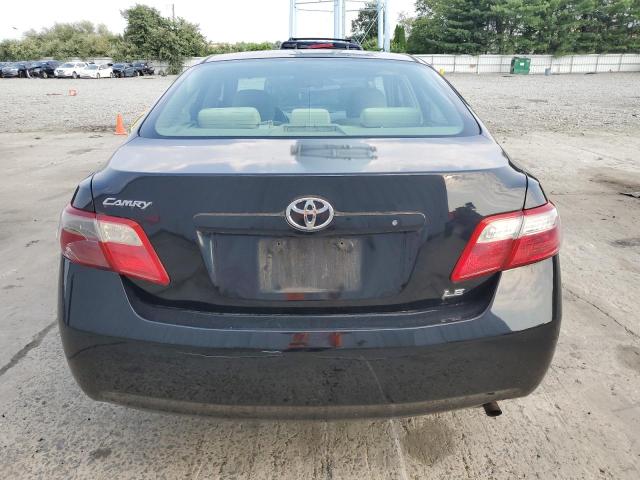 4T1BE46K57U585425 - 2007 TOYOTA CAMRY CE BLACK photo 6