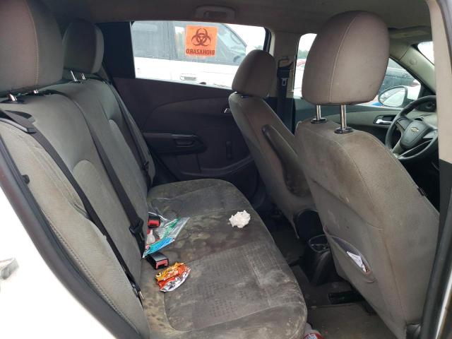 1G1JA6SH9C4142263 - 2012 CHEVROLET SONIC LS 白色 照片 10