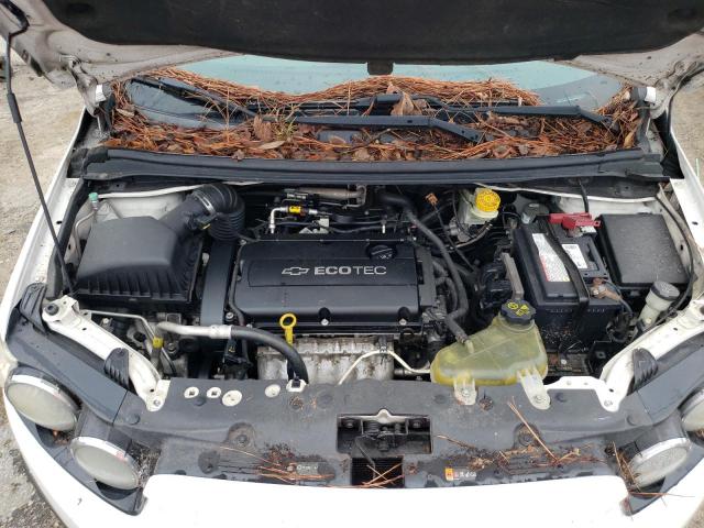 1G1JA6SH9C4142263 - 2012 CHEVROLET SONIC LS 白色 照片 11