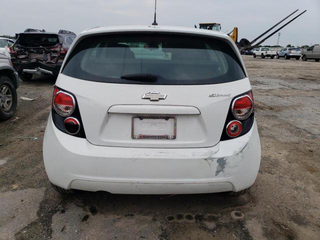1G1JA6SH9C4142263 - 2012 CHEVROLET SONIC LS 白色 照片 6