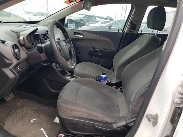 1G1JA6SH9C4142263 - 2012 CHEVROLET SONIC LS 白色 照片 7