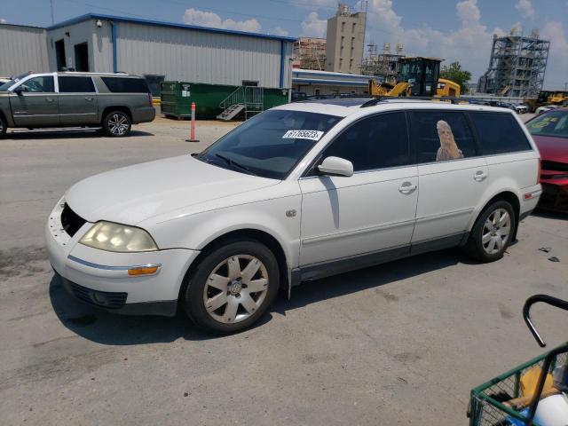 WVWWH63B31E310909 - 2001 VOLKSWAGEN PASSAT GLX WHITE photo 1