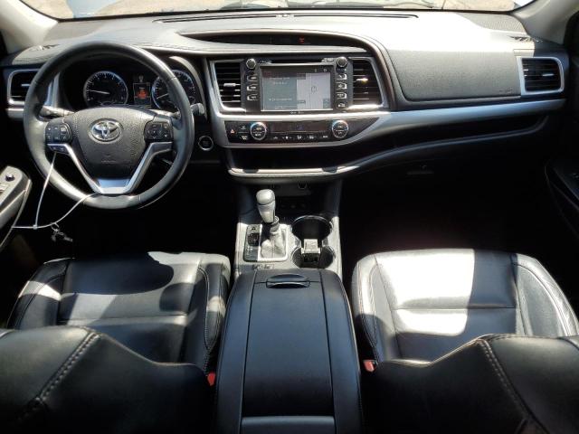 5TDJKRFHXFS198351 - 2015 TOYOTA HIGHLANDER XLE SILVER photo 8