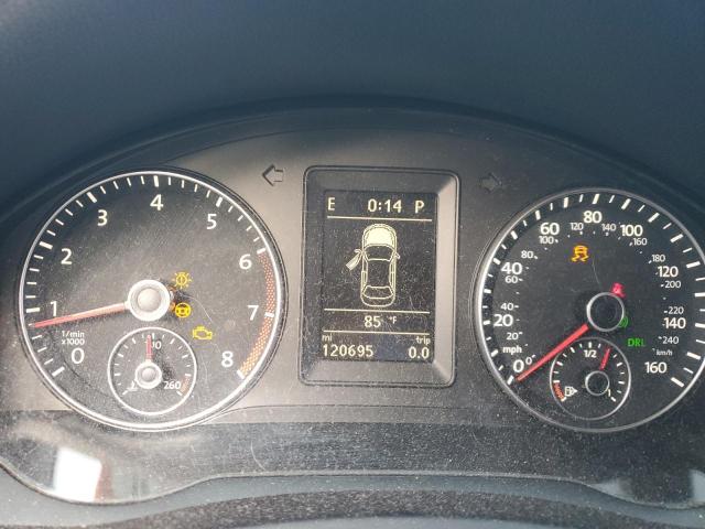 WVWFW8AH4EV001514 - 2014 VOLKSWAGEN EOS LUX GRAY photo 9