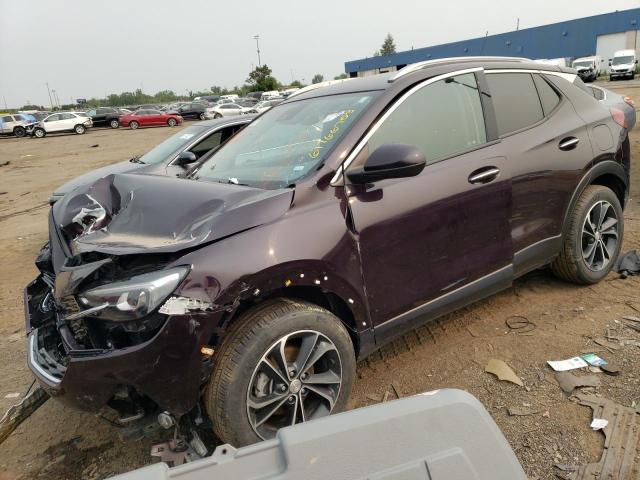 KL4MMGSL2MB149410 - 2021 BUICK ENCORE GX ESSENCE PURPLE photo 1