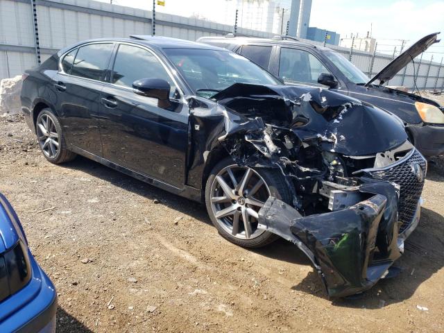 JTHCZ1BL7JA009983 - 2018 LEXUS GS 350 BASE BLACK photo 4