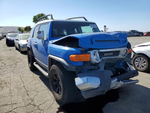 JTEBU11F270082146 - 2007 TOYOTA FJ CRUISER BLUE photo 4