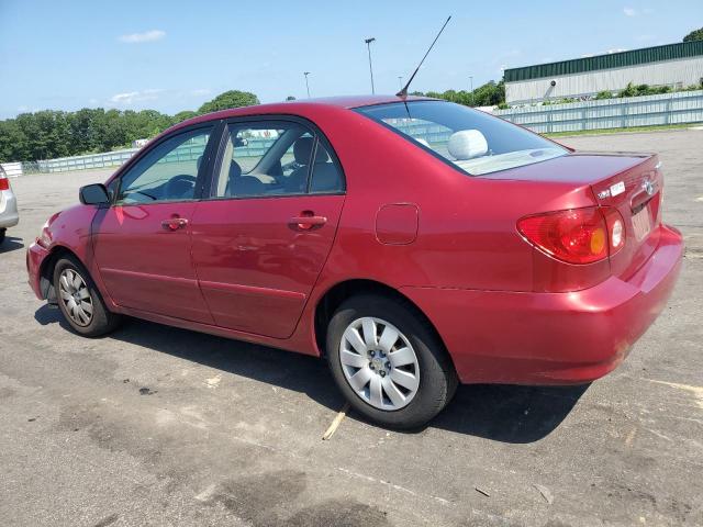 2T1BR38E74C211935 - 2004 TOYOTA COROLLA CE RED photo 2