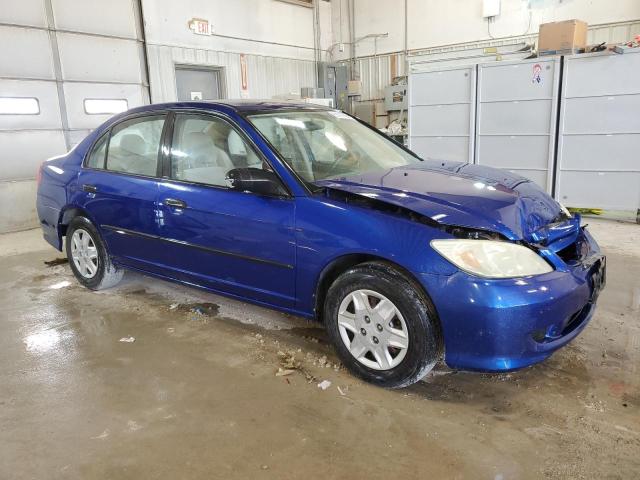 1HGES16304L006569 - 2004 HONDA CIVIC DX VP Mavi foto 4