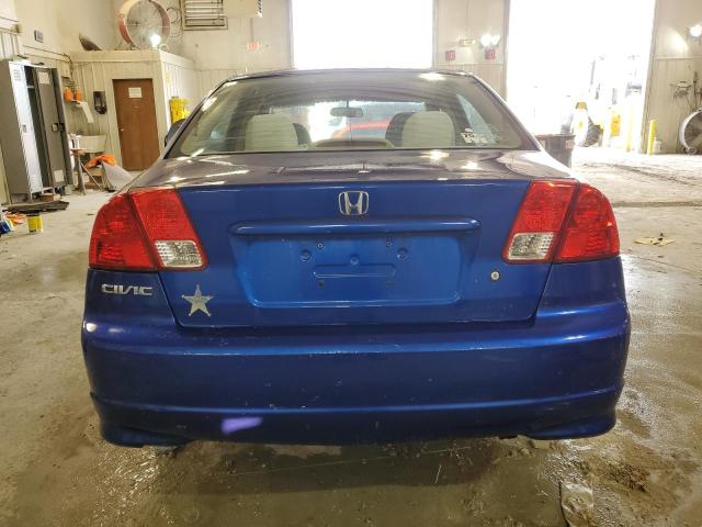 1HGES16304L006569 - 2004 HONDA CIVIC DX VP Mavi foto 6