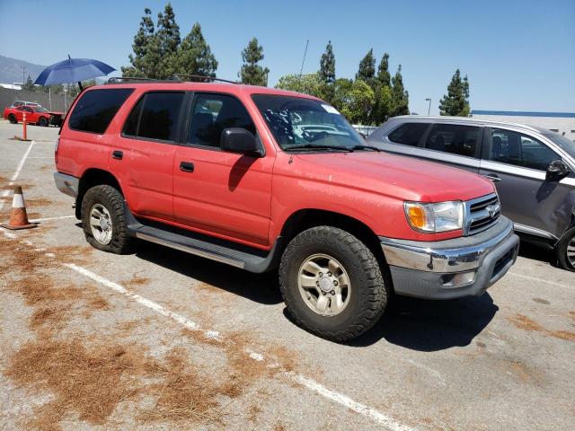 JT3GM84R0Y0061522 - 2000 TOYOTA 4RUNNER RED photo 4