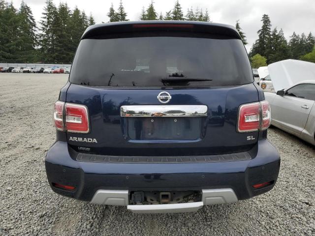 JN8AY2NC6H9501482 - 2017 NISSAN ARMADA SV BLUE photo 6