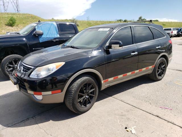 KM8NUDCC5CU191544 - 2012 HYUNDAI VERACRUZ GLS BLACK photo 1