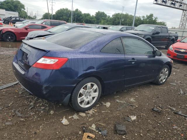 2HGFG11658H521996 - 2008 HONDA CIVIC LX BLUE photo 3