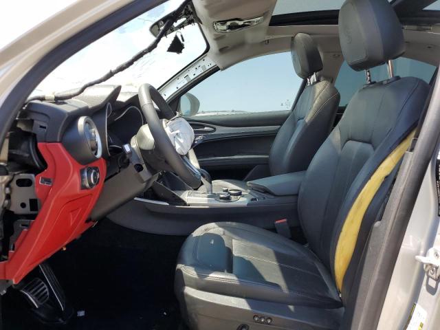 ZASFAKNN0J7B92754 - 2018 ALFA ROMEO STELVIO TI SPORT SILVER photo 7