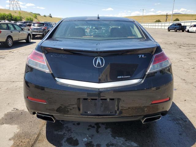 19UUA9F53CA001441 - 2012 ACURA TL BLACK photo 6