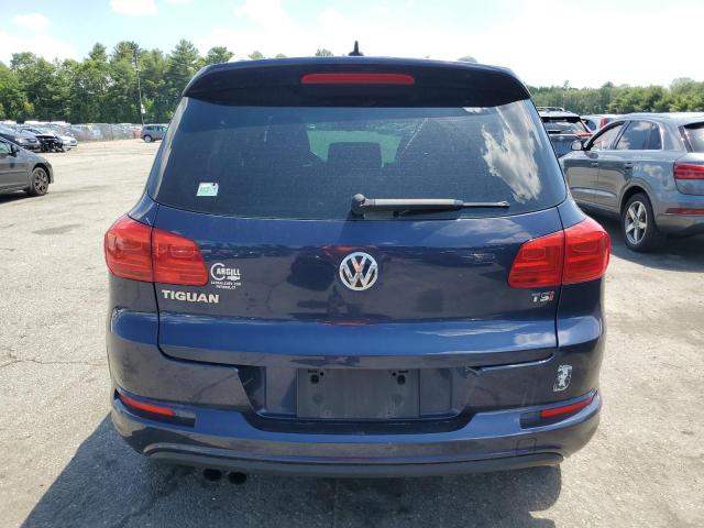 WVGAV7AX4GW617821 - 2016 VOLKSWAGEN TIGUAN S Կապույտ լուսանկար 6