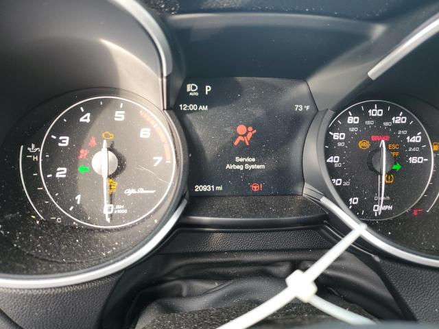 ZASPAKBN3N7D48400 - 2022 ALFA ROMEO STELVIO TI WHITE photo 9