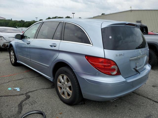 4JGCB65E27A054186 - 2007 MERCEDES-BENZ R 350 BLUE photo 2