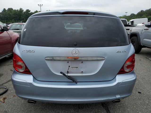 4JGCB65E27A054186 - 2007 MERCEDES-BENZ R 350 BLUE photo 6