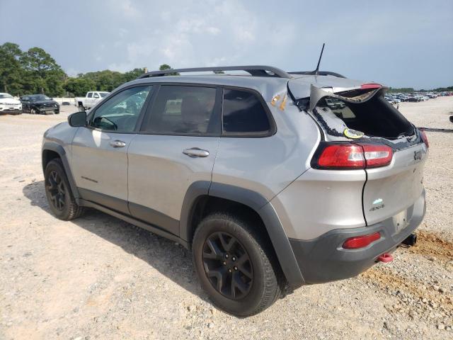1C4PJMBSXGW121272 - 2016 JEEP CHEROKEE TRAILHAWK SILVER photo 2