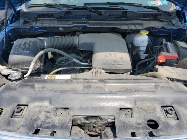 1C6RR7LG8MS532984 - 2021 RAM 1500 CLASS SLT Көк фото 11