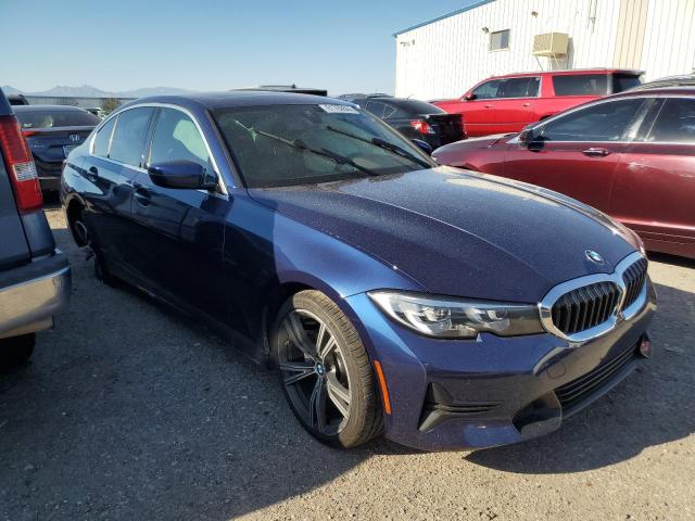 3MW5R1J04L8B33223 - 2020 BMW 330I BLUE photo 4