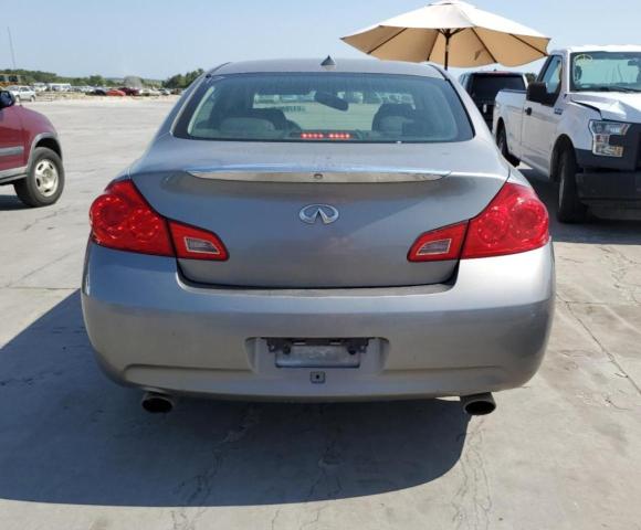 JNKBV61E18M225778 - 2008 INFINITI G35 SILVER photo 6