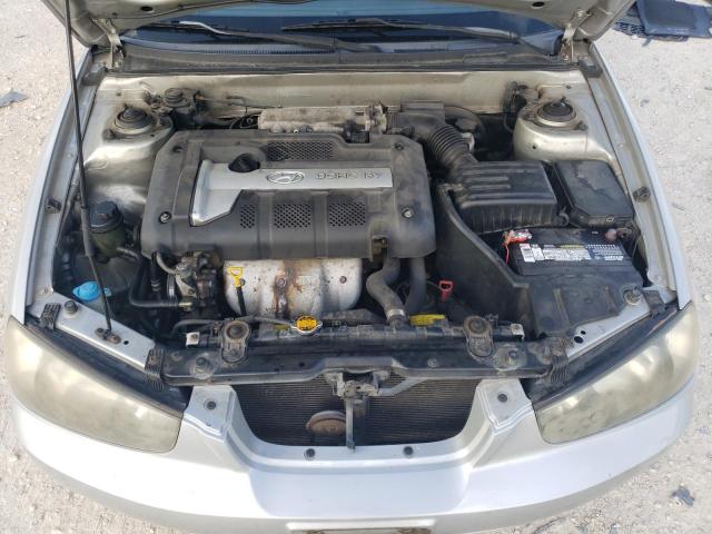 KMHDN45D63U603114 - 2003 HYUNDAI ELANTRA GLS SILVER photo 11