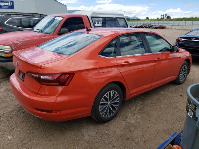 3VWE57BU1KM013594 - 2019 VOLKSWAGEN JETTA SEL ORANGE photo 3