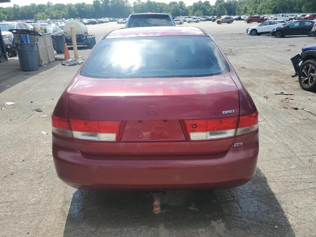 1HGCM66513A056777 - 2003 HONDA ACCORD EX RED photo 6