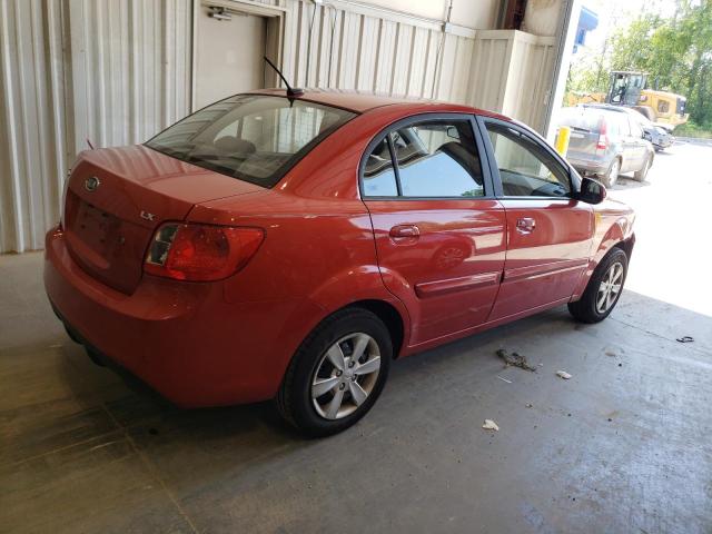 KNADH4A34B6731344 - 2011 KIA RIO BASE RED photo 3