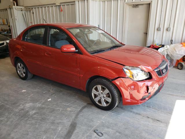 KNADH4A34B6731344 - 2011 KIA RIO BASE RED photo 4