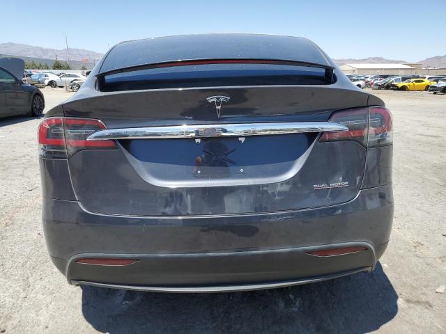 5YJXCBE45LF301043 - 2020 TESLA MODEL X BLACK photo 6