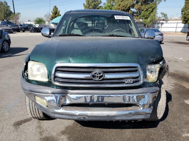 5TBBT44142S253969 - 2002 TOYOTA TUNDRA ACCESS CAB მწვანე ფოტო 5