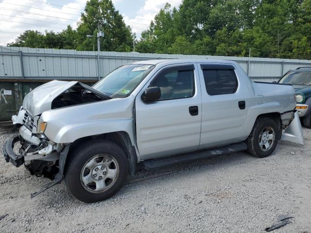 2HJYK16278H530027 - 2008 HONDA RIDGELINE RT SILVER photo 1