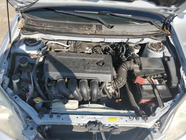 2T1KR30EX8C711928 - 2008 TOYOTA COROLLA MA XR SILVER photo 11