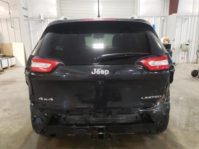 1C4PJMDSXGW268656 - 2016 JEEP CHEROKEE LIMITED BLACK photo 6