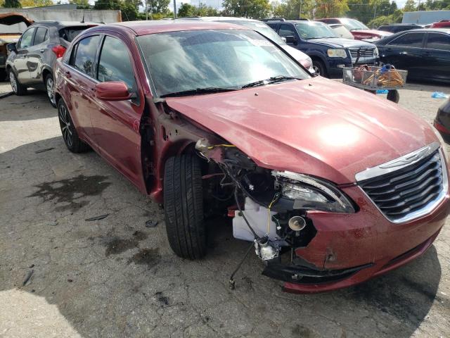 1C3CCBBG6CN249599 - 2012 CHRYSLER 200 TOURING RED photo 9