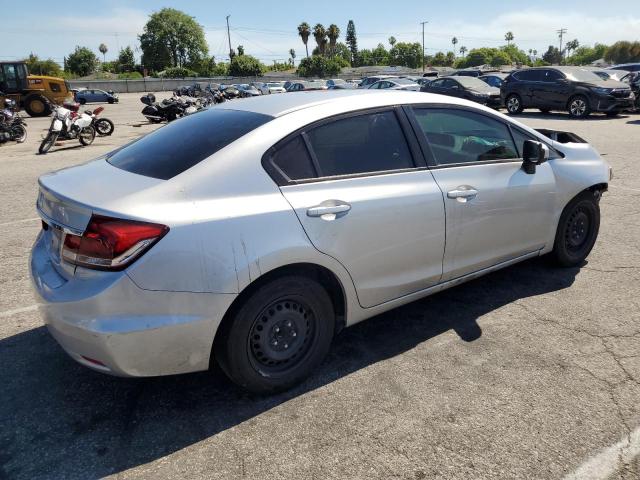 19XFB2F57EE269680 - 2014 HONDA CIVIC 4D LX SILVER photo 3