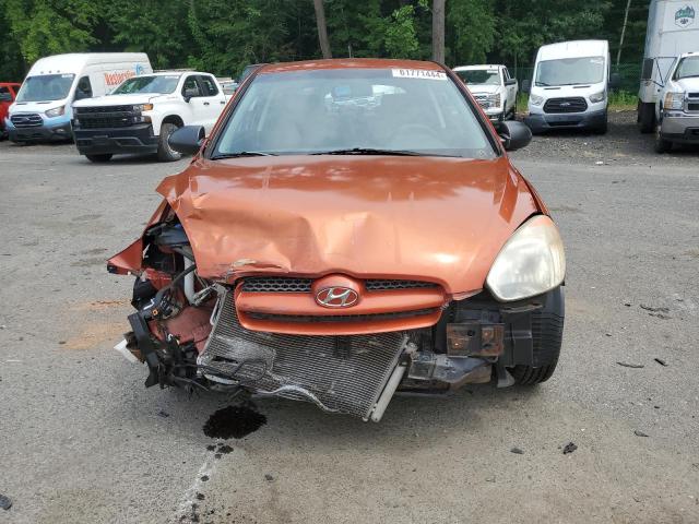 KMHCM36C69U108869 - 2009 HYUNDAI ACCENT GS ORANGE photo 5