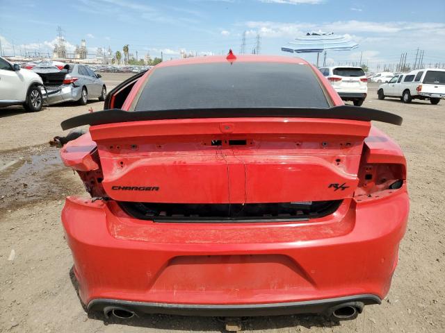 2C3CDXCT4MH647894 - 2021 DODGE CHARGER R/T RED photo 6