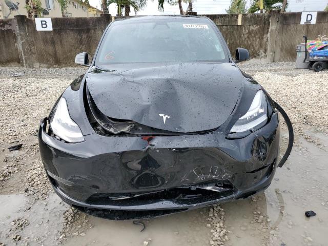 7SAYGDEE8NA005093 - 2022 TESLA MODEL Y BLACK photo 5