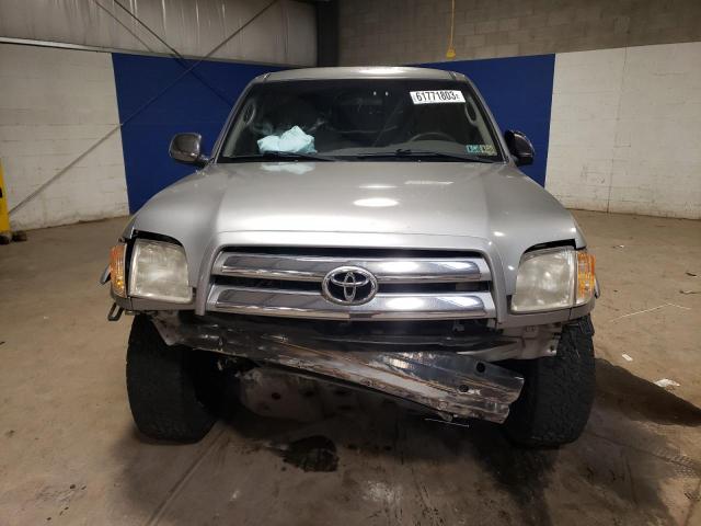 5TBRN34124S448944 - 2004 TOYOTA TUNDRA ACCESS CAB SR5 SILVER photo 5