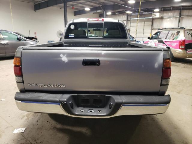 5TBRN34124S448944 - 2004 TOYOTA TUNDRA ACCESS CAB SR5 SILVER photo 6