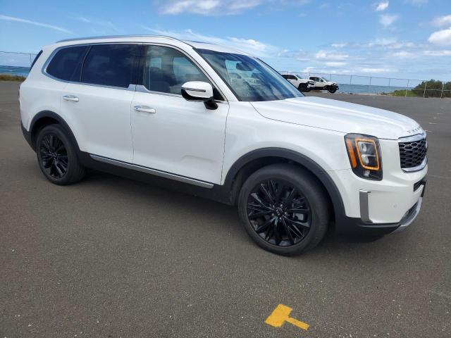 5XYP54HC8LG085822 - 2020 KIA TELLURIDE SX WHITE photo 4